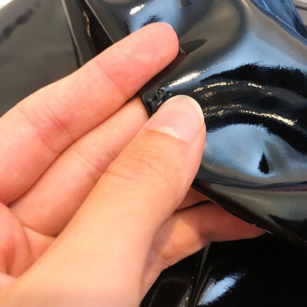 Commando Faux Leather Black Shine High Waist Classic Compression Leggings S NWT - Picture 9 of 9